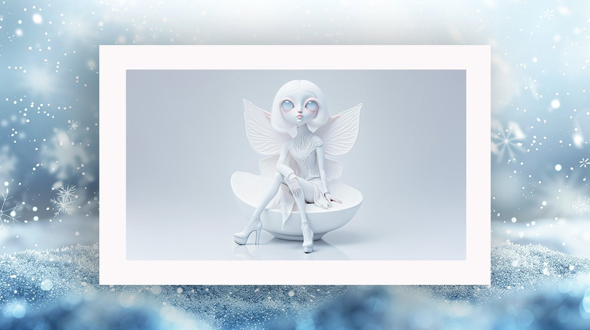 Frosted Eden A5 Giclee Print by Aether Elf